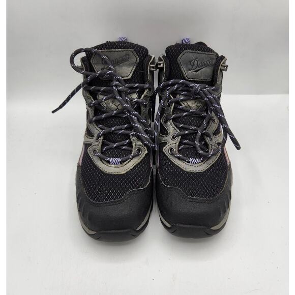 Danner Womens Size 7 Springfield Boot Gray Lavender Black Waterproof Nubuck Mesh - Picture 4 of 15